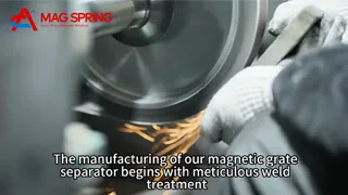 Processo di produzione di separatori magnetici a griglia ad alte prestazioni